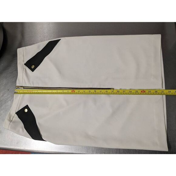 Worthington Women's Mid Rise Black and White Pencil Skirt Size 12 NWT - Picture 4 of 7